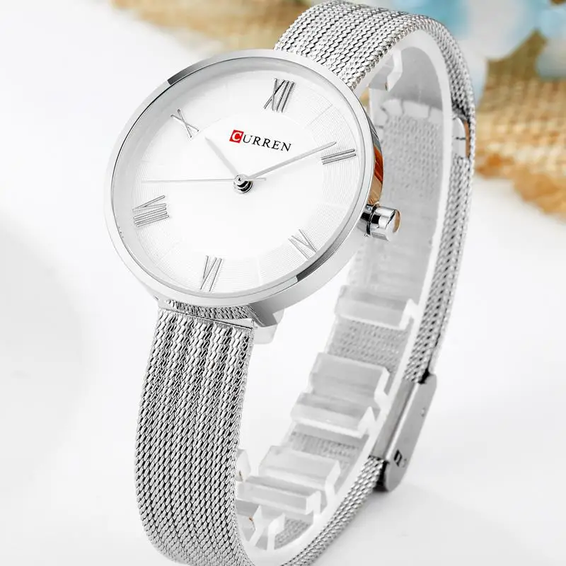 CURREN 9020 женские часы 2019 новые кварцевые лучшие брендовые Роскошные модные