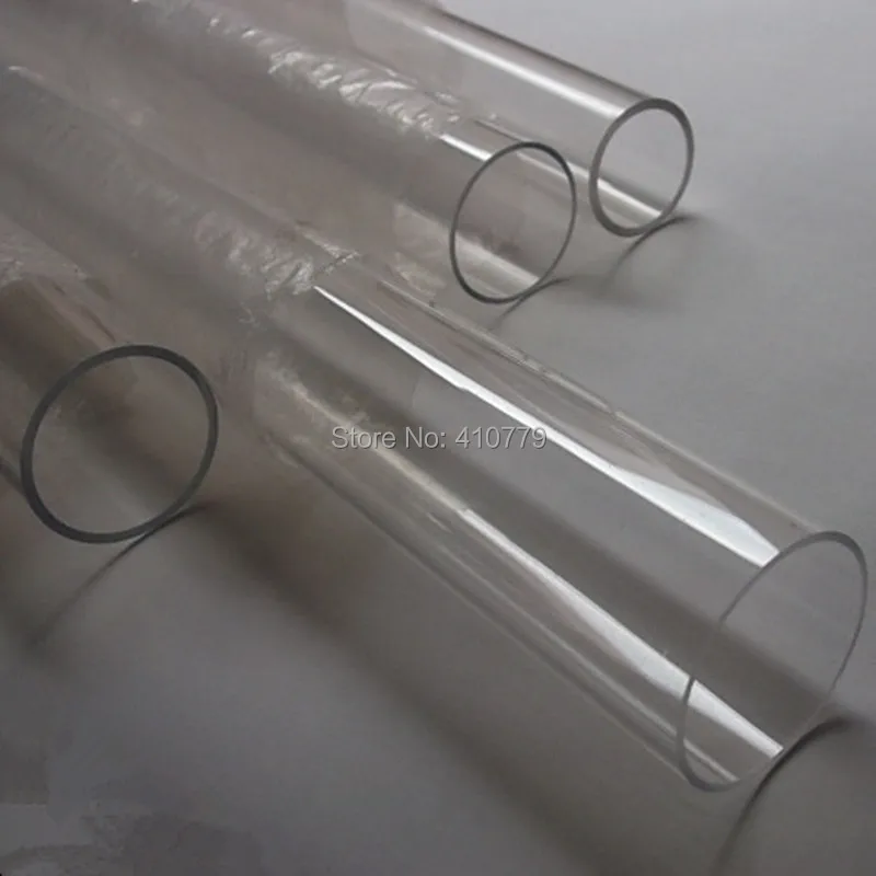 

16pcs OD45x2x1000mm Acrylic Tubes Clear (Extruded) Water LED Pipe Plastic PMMA Building Tube Perspex Process Material