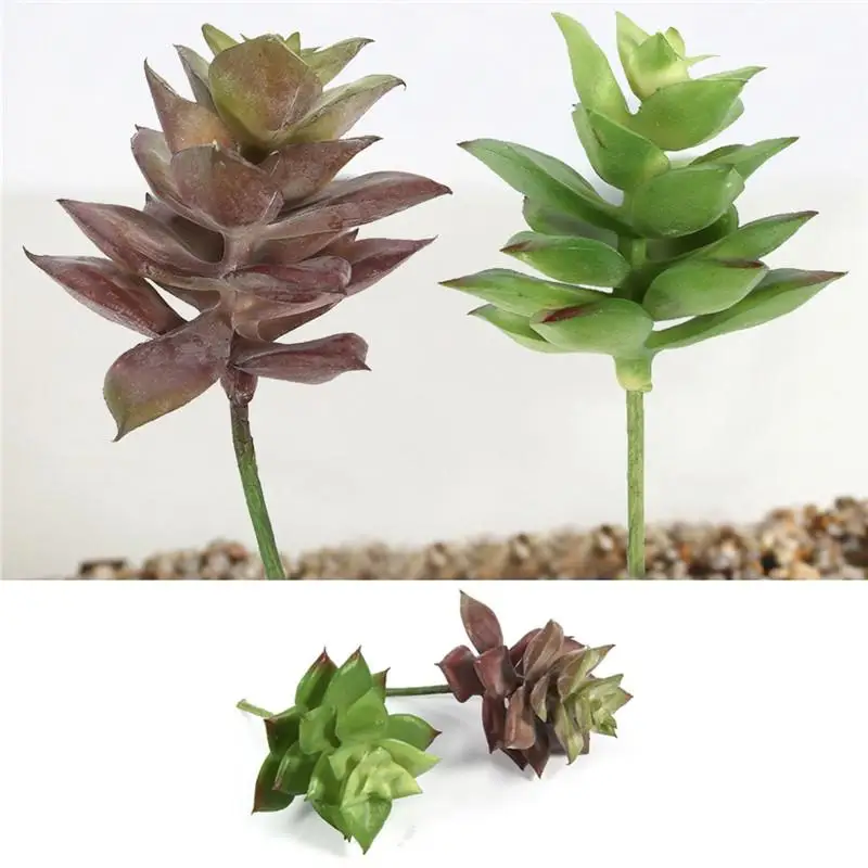 

Artificial Succulents Craft Floristry Decoration Plastic Plants Multilayer Encrinite New Diverse Miniature Succulents Simulation