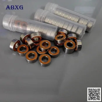 

100PCS SSMR148 2OS SMR148 MR148 CB ABEC7 8x14x4mm Fishing vessel bearing stainless steel hybrid ceramic bearing 8x14x4 8*14*4