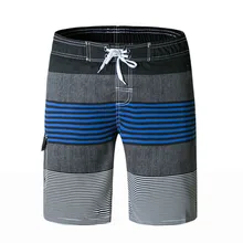 Новинка, мужские пляжные шорты, летние мужские пляжные шорты, мужские купальные шорты для серфинга, мужские плавки XXL