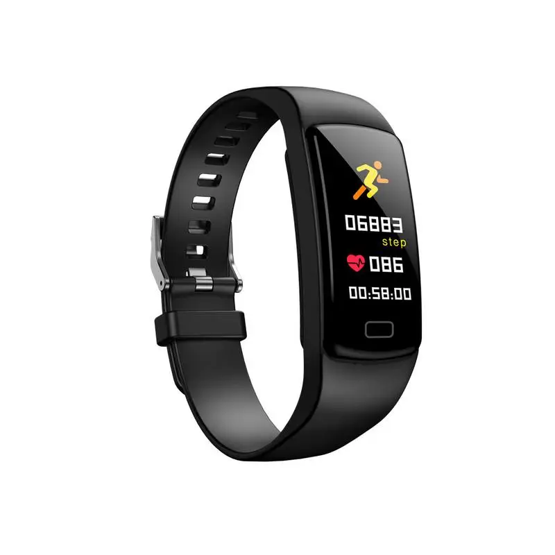 

Color Screen Smart Watch Sports Bracelet Fitness Tracker Heart Rate Blood Pressure Monitoring Step Calorie Multi-language