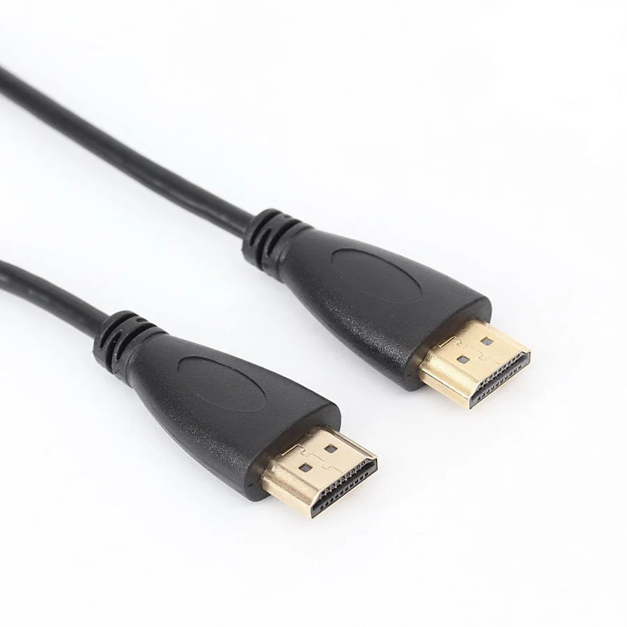 1000 шт. HDMI кабель видеокабели с позолоченным покрытием 1 4 1080P 3D для HDTV сплиттер
