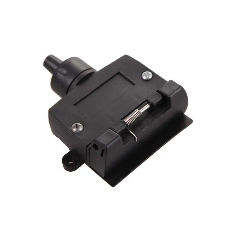 Высокое качество 7 Pin 12V черный блок питания конвертер круглый плоский женский
