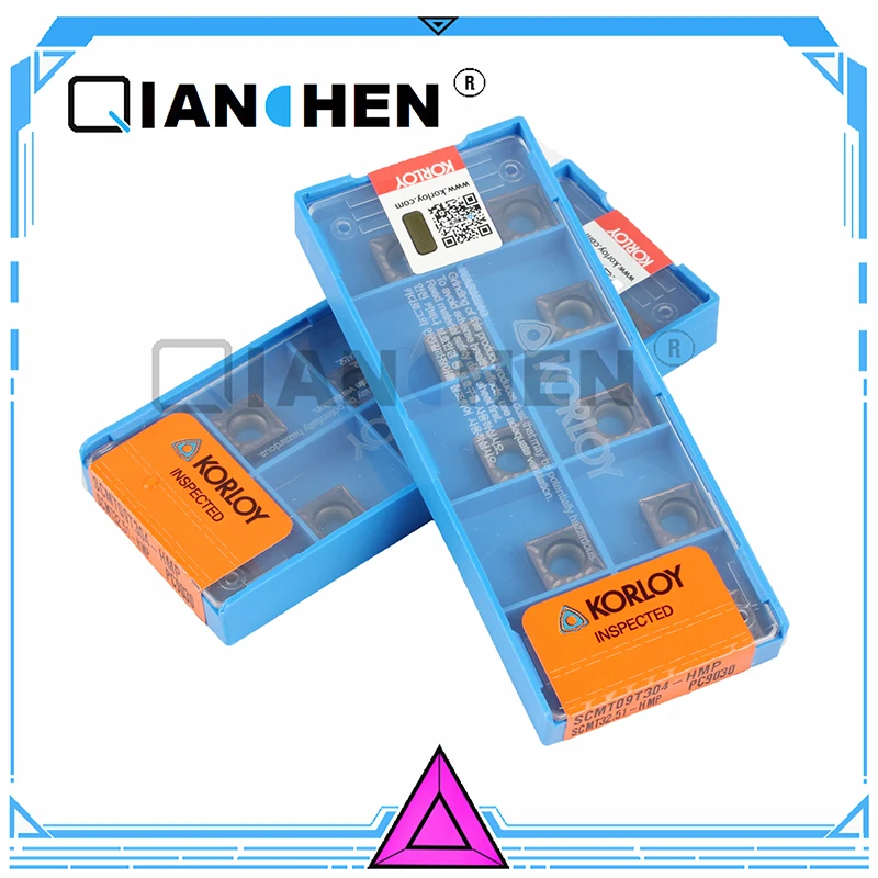 

Original KORLOY SCMT09T304-HMP PC9030 (10pcs/lot) Cutting tools insert