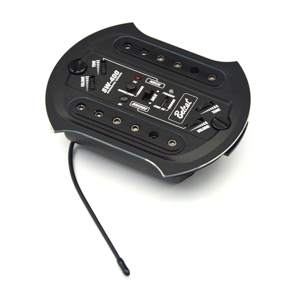 

Belcat SW-400 Wireless Guitar Sound Hole Pickup Wireless Soundhole Preamps for Your Guitar Digital Transmission System