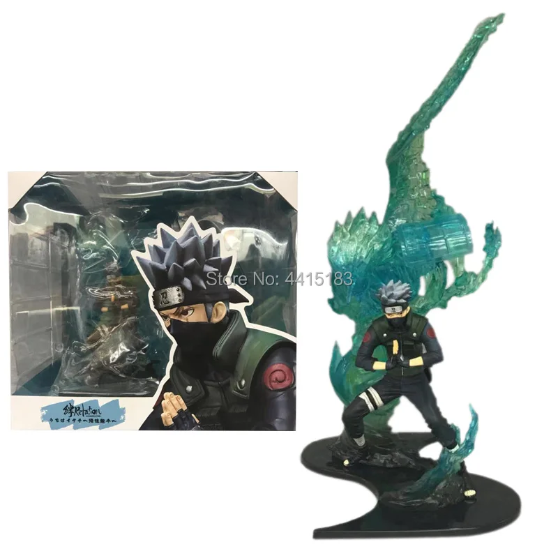 Anime Naruto Hatake Kakashi PVC Action Figure Doll Collectible Model Baby Toy Christmas Gift For Children 35 cm