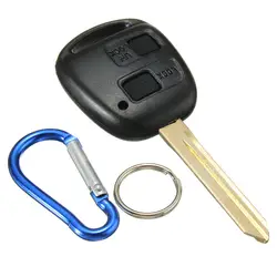 2 кнопки дистанционного ключа брелок корпус с брелком для Toyota Yaris Core хэтчбек