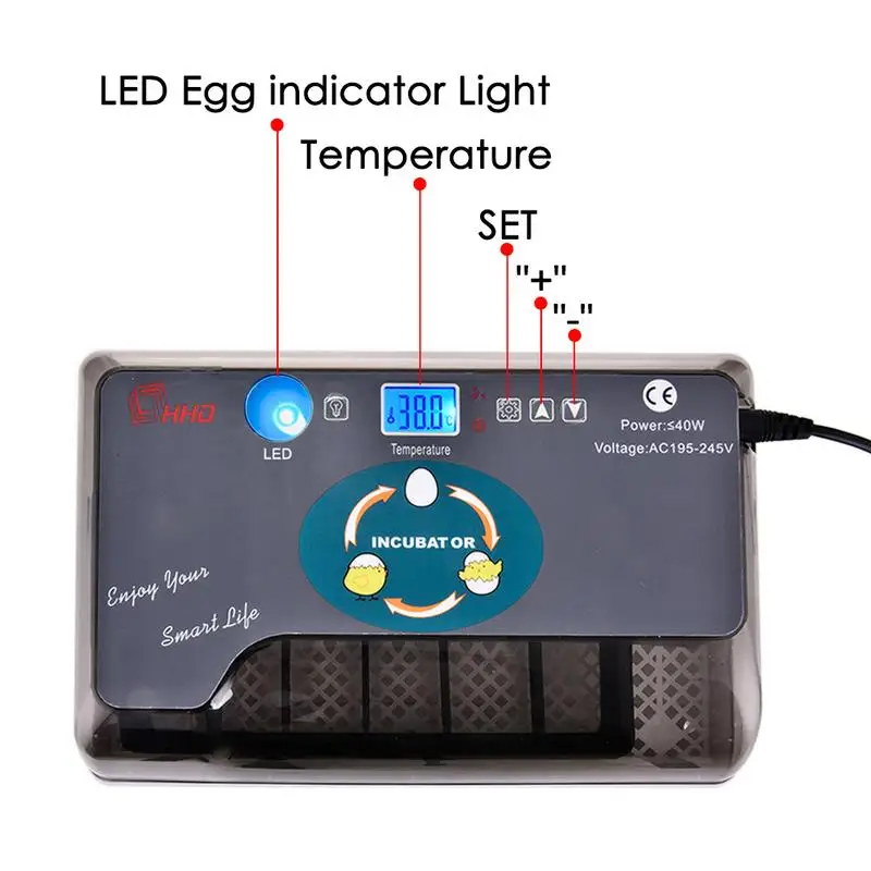 110V/220V Digital Fully Automatic Eggs Incubator Brood Machine Chicken Poultry Quail Duck Bird Turkey Egg Hatcher Brooder Tools4 110V/220V Digital Fully Automatic Eggs Incubator Brood Machine Chicken Poultry Quail Duck Bird Turkey Egg Hatcher Brooder Tools4