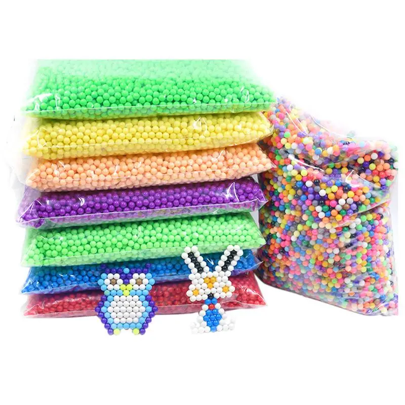 

Children's Education Diy Toy Handmade Puzzle Water Mist Magic Bean Water Sticky Beads Spray Water Beads Particles 500 G