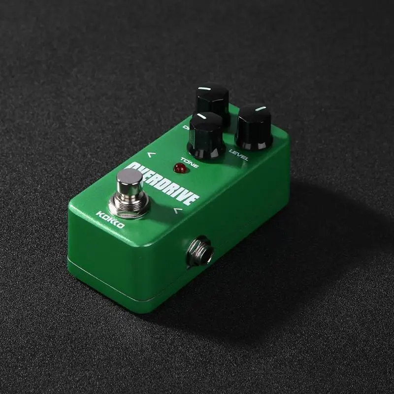 Tanie KOKKO pedał gitary efekt kompresor wzmacniacz zniekształcenia Overdrive elektryczna gitara basowa efekty gitarowe true bypass instrumenty muzyczne