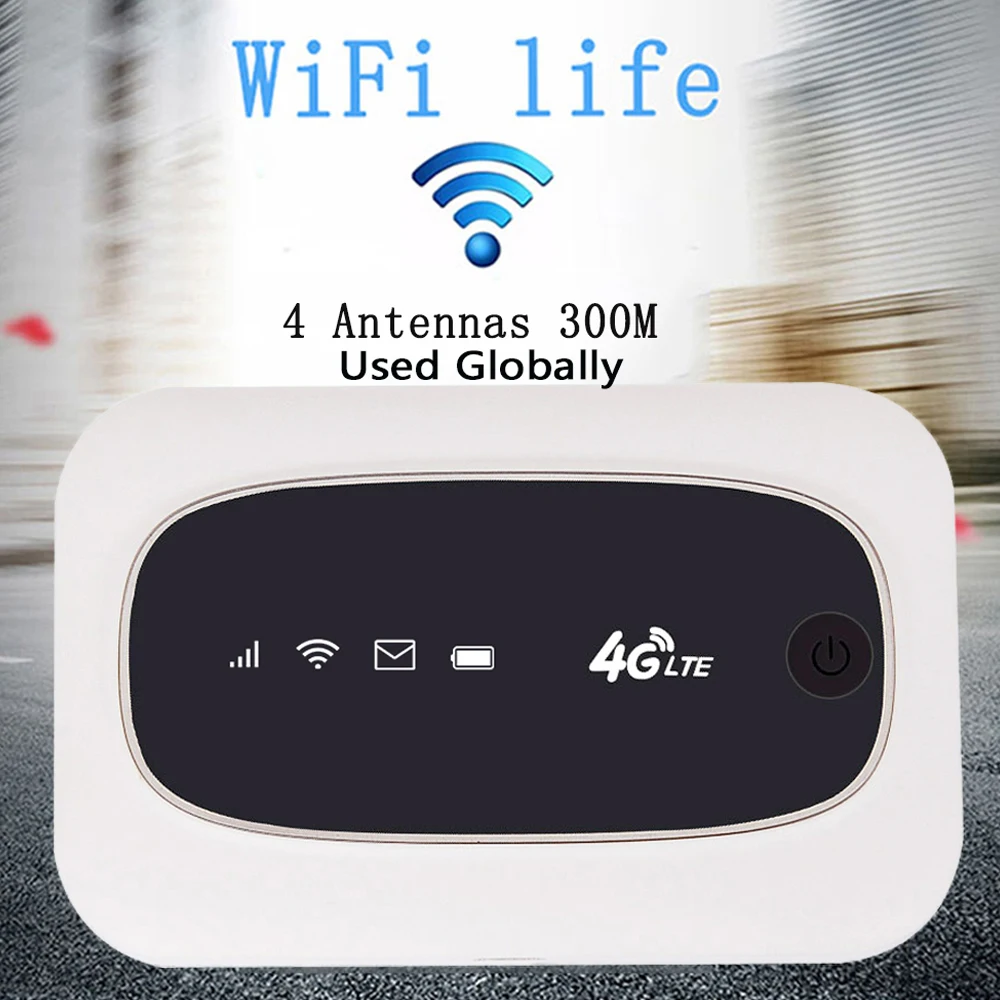 

M7 WiFi Router 4G LTE CAT4 150M Unlocked Mobile MiFis Portable Hotspot Wireless Wifi Router with SIM Card Slot