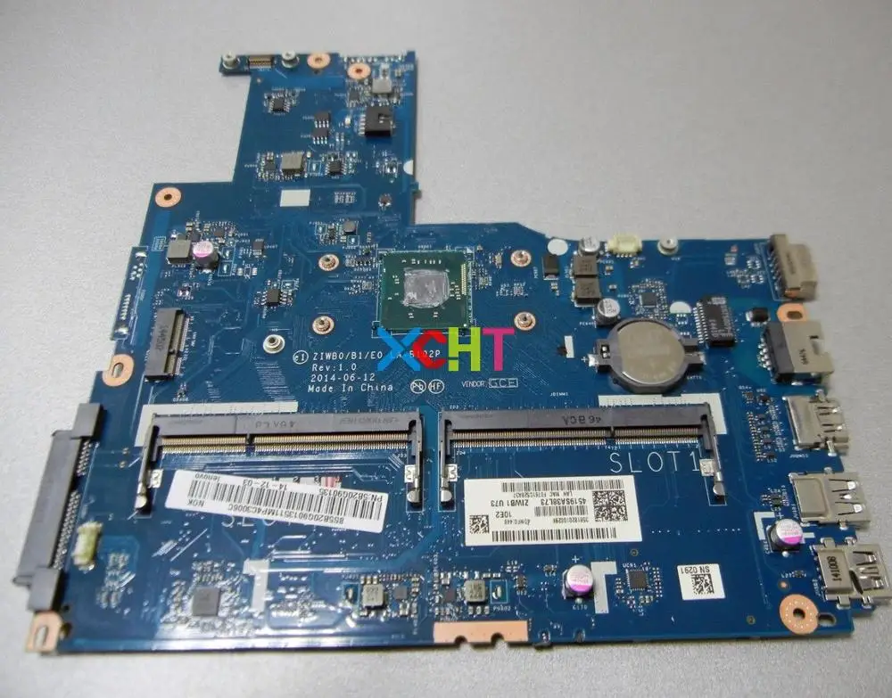 B50-30 ZIWB0/B1/E0 LA-B102P w SR1YW N3540 процессорный кулер для Lenovo Ноутбук Материнская плата