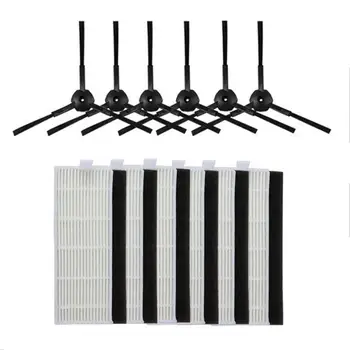 

18pcs Side brush hepa Filter replacement kit for ILIFE A4 Cleaning Robot ILIFE A4s A6 A4 Robot Vacuum Cleaner parts filter hep