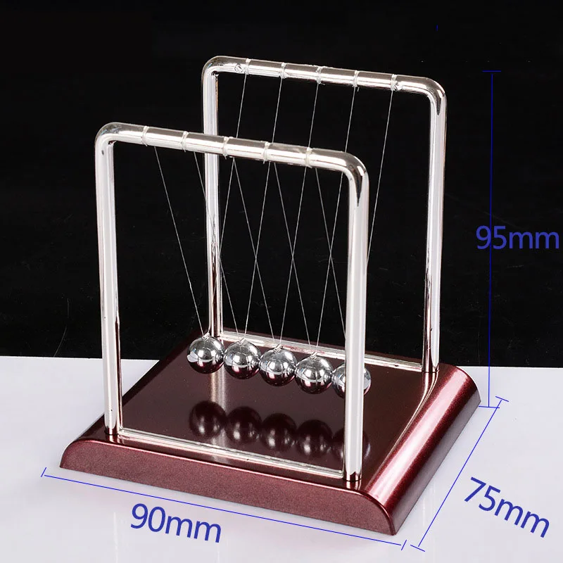 Newton Cradle Balance Steel Balls Classic Toys Magic tricks School Early Child Education Physics Science Pendulum Toy Gifts