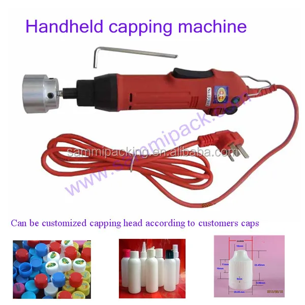 

Quality professional 10-50mm manual plastic bottle capping machine