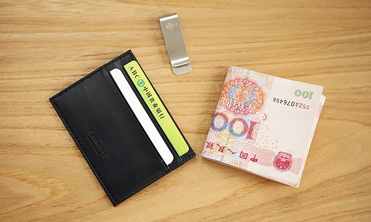 LAN кожаный мужской чехол для кредитных карт тонкий чехол для банковских карт держатель для кредитных карт горячая Распродажа ID держатель для карт Модный чехол для путешествий