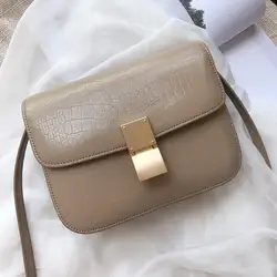 2018 кожаная женская сумочка-клатч через плечо модная Корейская стильная брендовая сумка из воловьей кожи кошелек женская сумочка