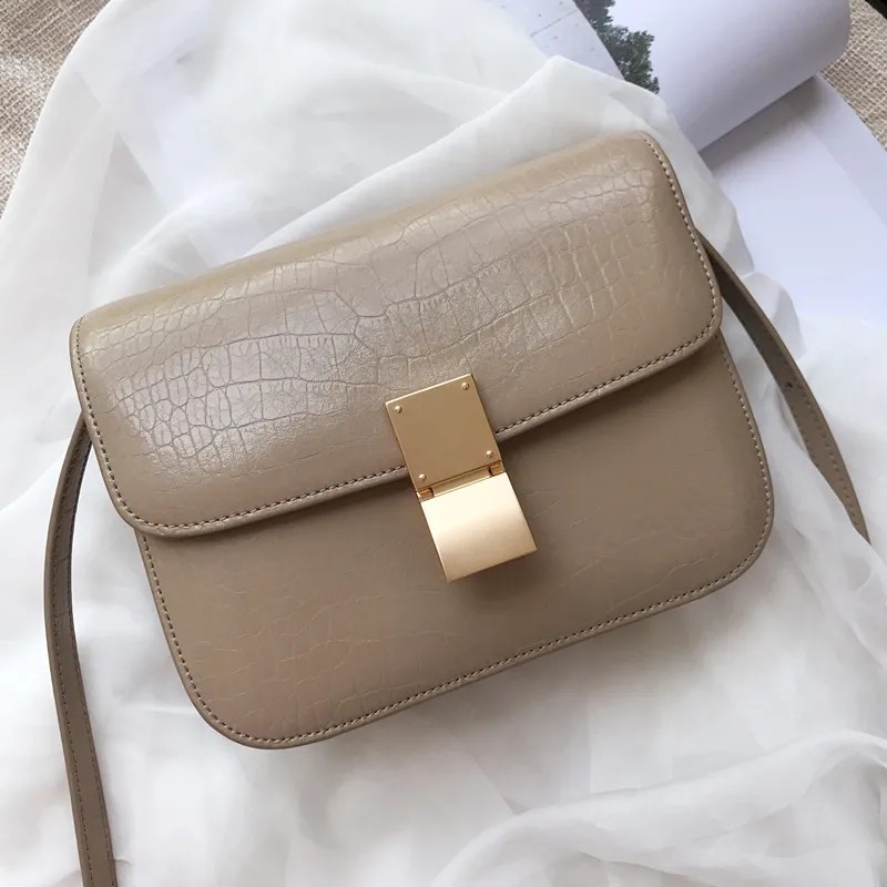 

2018 LEATHER WOMEN'S SINGLE SHOULDER CLUTCH BAG FASHION KOREAN STYLE BRAND COWHIDE HANDBAG BAG TIDE WALLET PURSE WOMEN HAND BAG