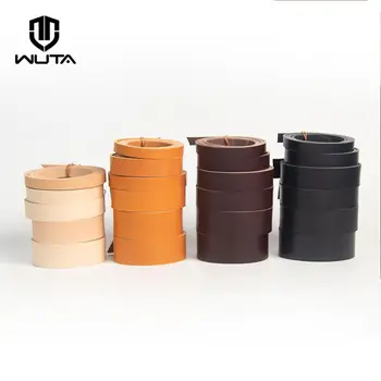 WUTA 8/10oz Veg Tanned Cowhide Leather Strap – Belt Blank for Crafting 1
