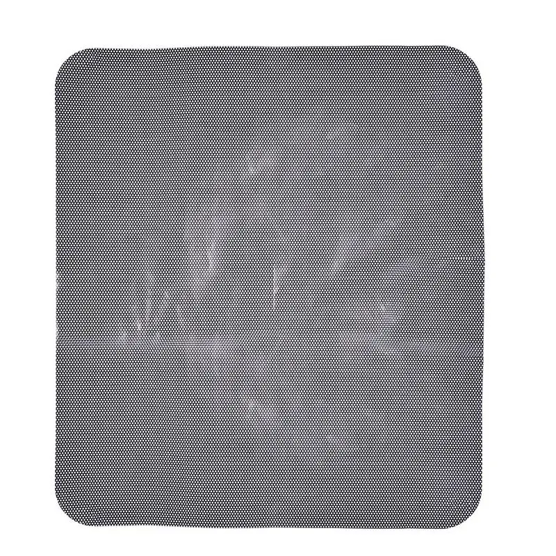 

Automobile Pointed Mesh Sun Shading Electrostatic Adsorption Side Window Sunshade Stickers Side Window Film Black 1 Pair