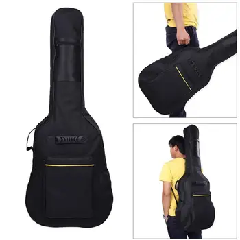 

41 "Acoustic Guitar Bag Cotton Padded Guitar Storage Bag for 40/41 Inch Waterproof Backpack soft guitar straps