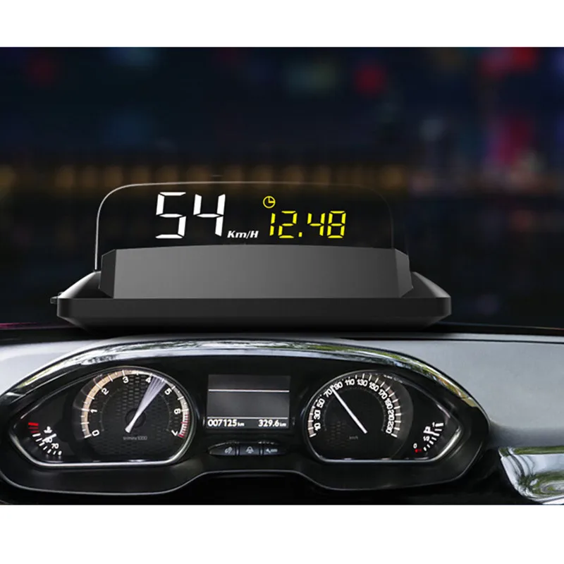 

Car Electronics Head Up Display Obd 2 Display Projector On Windshield Gps Speedometer Hud Projector Car Speedometer Car Screen