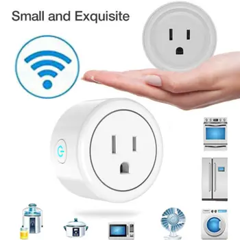 

Smart Home Power Socket WIFI Wireless Mini Switch Remote Control Outlet US Plug