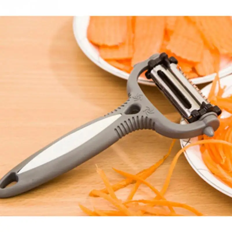 

3 in 1 Manual Peeler Home Kitchen Rotary Fruit Vegetable Carrot Potato Peeler Cutter Slicer Vegetable Potatoes Tools
