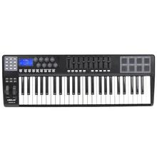 PANDA49 49-ключ USB MIDI контроллер клавиатуры 8 барабанные тормозные колодки с USB кабелем