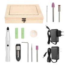 110-250 В электрическая шлифовальная машина мини-дрель инструмент гравировка ручка измол, перетирание полировальные инструменты ЕС США штекер ec