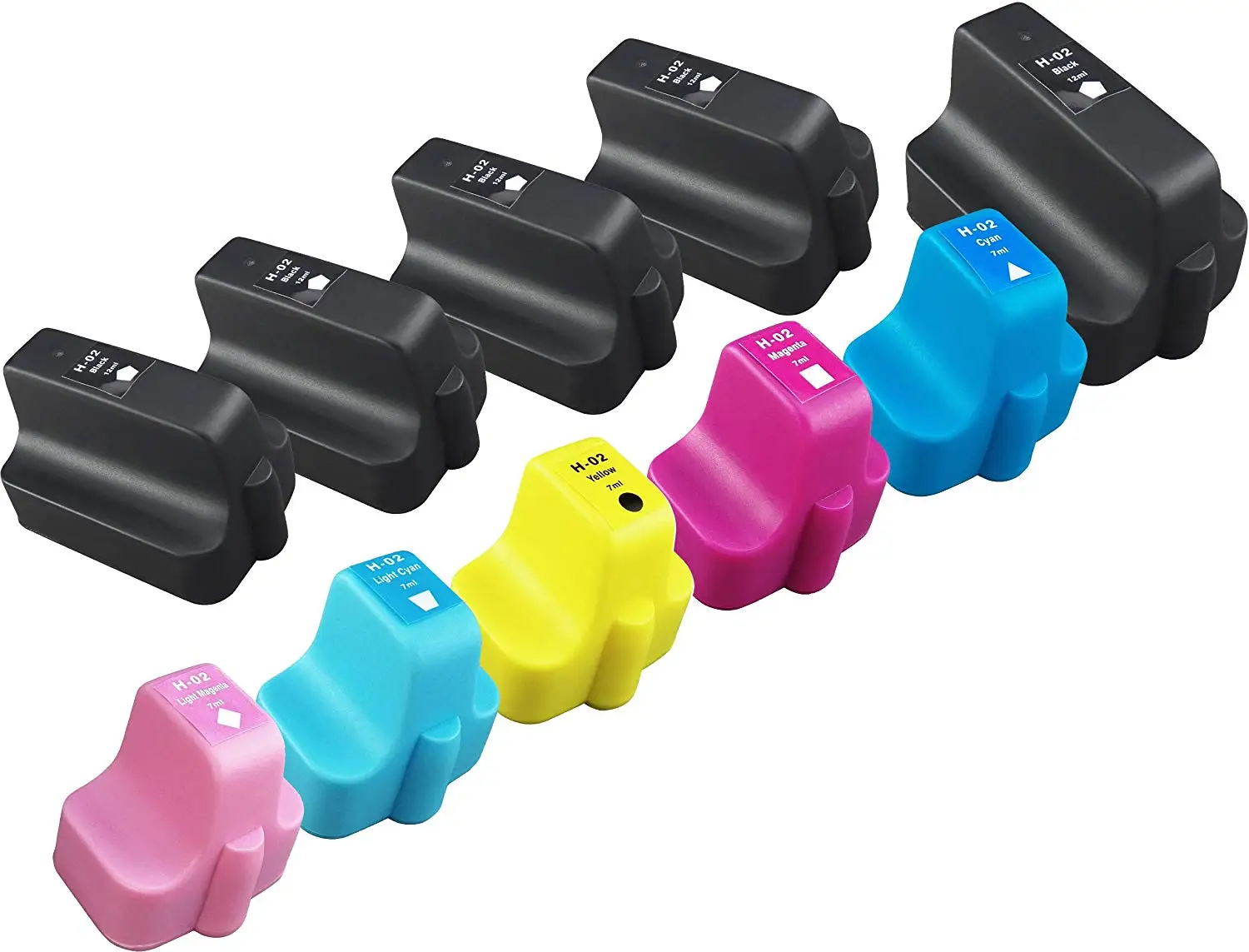 10 Pack Compatible HP02 for Photosmart 3108 3110 3210 3210xi | Компьютеры и офис