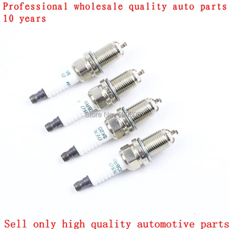 Высокое качество 4 шт. OEM 90919 01230 Иридиевые свечи зажигания SK20BR11 для Toyota Avensis RAV4 camry