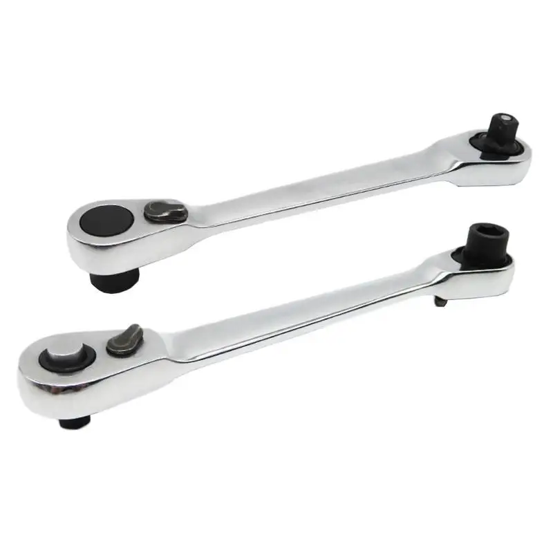 

1PC 1/4"Mini Ratchet Wrench Double-Ended Torque Small Fly Socket Wrench Spanner Hand Repair Tools Wrench Repair Tools