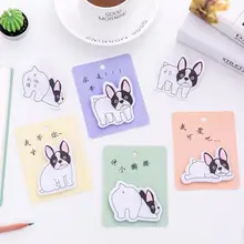 3 шт. озорной французский Бульдог Липкие заметки Notecard Notepaper BZNVN креативный для детей этикетка Закладка