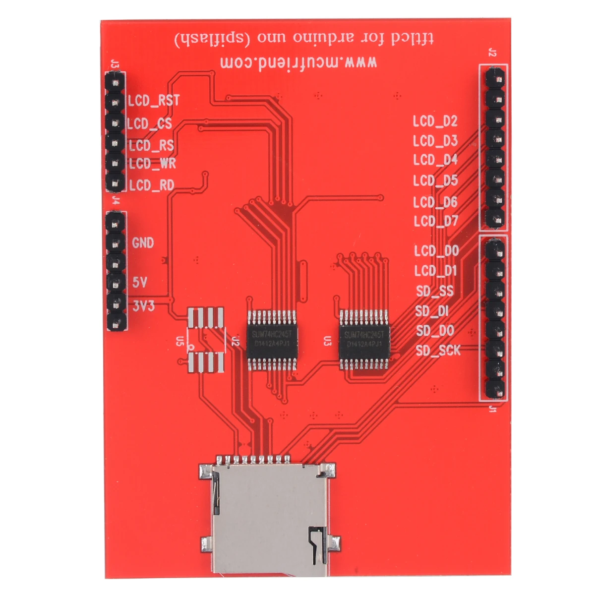 

2.4 inch TFT LCD Module with Touch Display Shield Panel ILI9341 Drive IC SPI 240x320 Touch for Arduino ZH6
