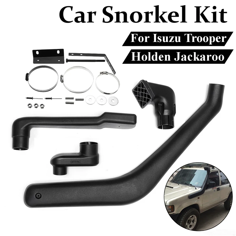 

New Car Snorkel Kit ForFor Holden Jackaroo Isuzu Trooper Monterey 1997-2004 ABS Plastic Air Intakes Parts Set
