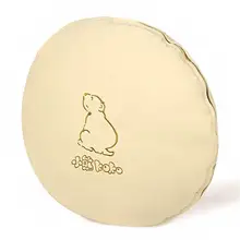 K-114A хаки на молнии стиль автомобиля тонкое стеганое одеяло круглой формы Подушка с рисунком медведя