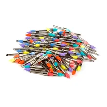 100 шт Красочный конический тип стоматологические профессиональные полировальные щетки Зубная щетка Профессиональное Стоматологическое применение инструмент для отбеливания зубов