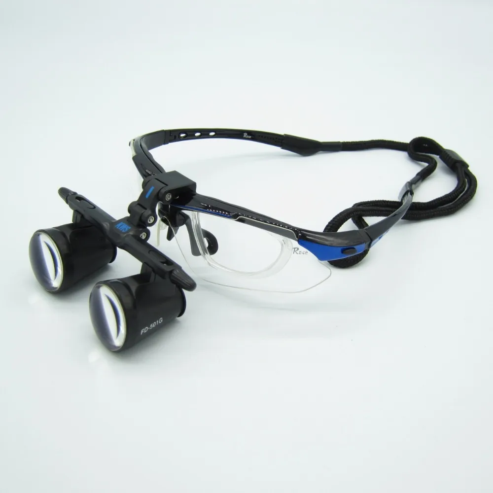 US $145.00 High Quality UltraLight 35X Medical magnifying glass Surgical loupes Dental Loupes medical loupes head loupes FD501G