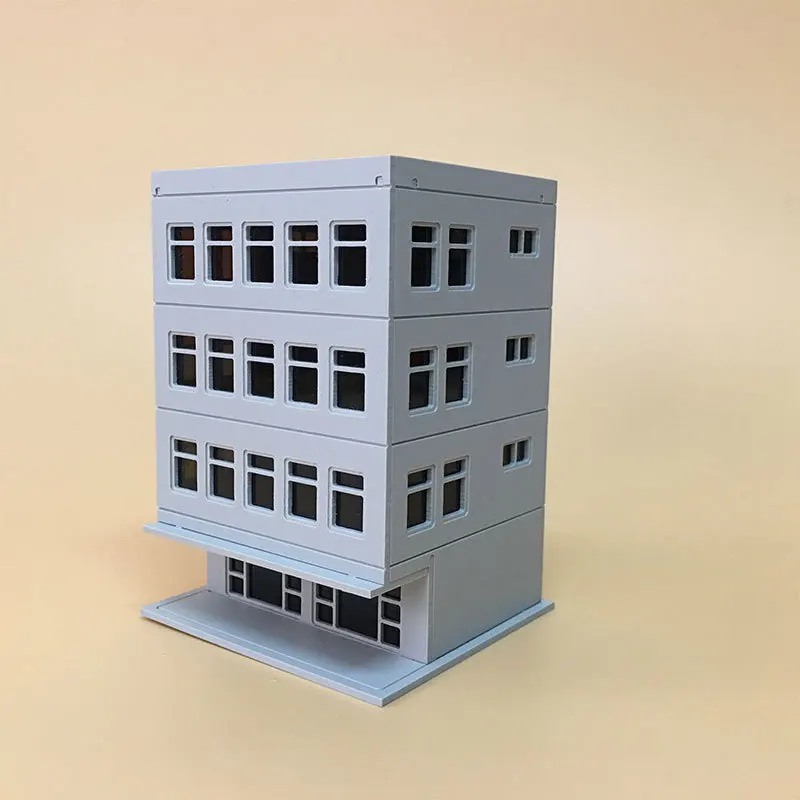 

Model Train Ho 87 / 1: 150 N Scale Small Architectural Firm Model Scene Sandbox Model Construction Kits For Assembling Plastic