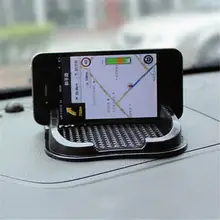 Противоскользящий коврик автомобильный gps-навигатор Стенд кронштейн со слотом Универсальный нескользящий держатель для мобильного телефона