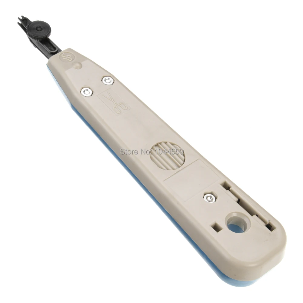 Ethernet Network Patch Panel Faceplate Punch Down Tool Professional Telecom Blue Tools Punch Down Tool - 5