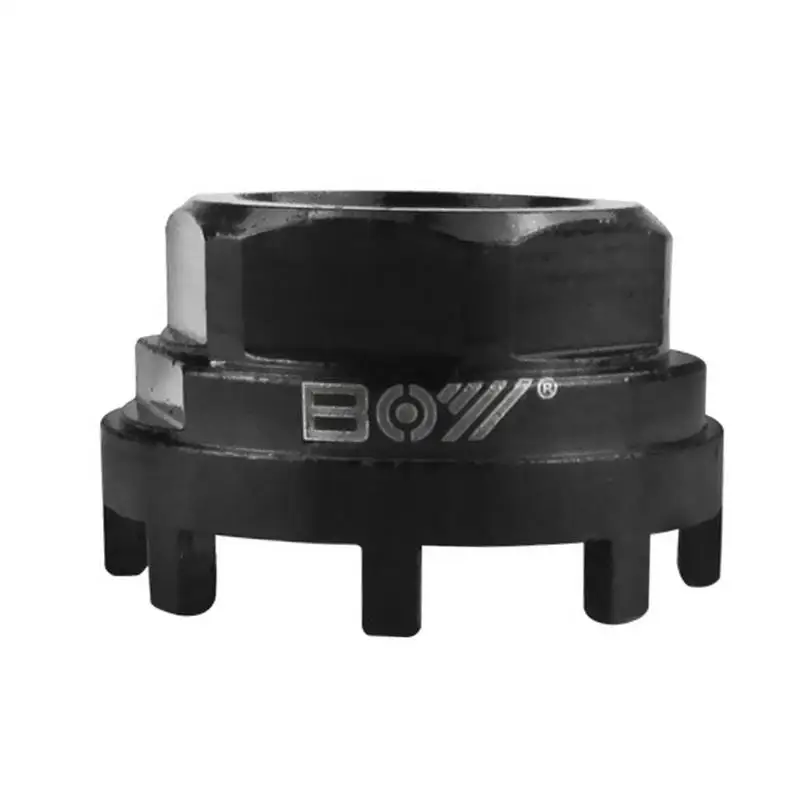 

Multifunctional 8-Claw ISIS Bike Axis Tool Bicycle Axis Sleeve good quality cheap price useful tools is good for the bike