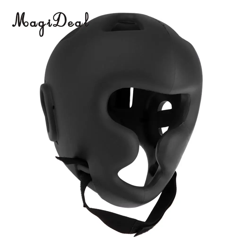 

MagiDeal Essential Boxing MMA Kickboxing Headgear Protective Gear Professional Lightweight Foam boxing head guard safety Helmet