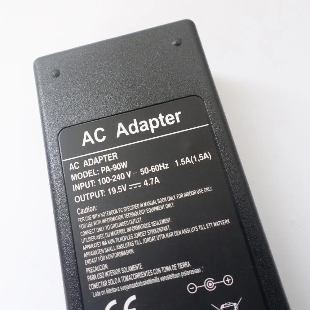 90 Вт адаптер переменного тока для Sony VGN CS FW SZ BX FE FS PCG 6G4L 792L шнур питания зарядное