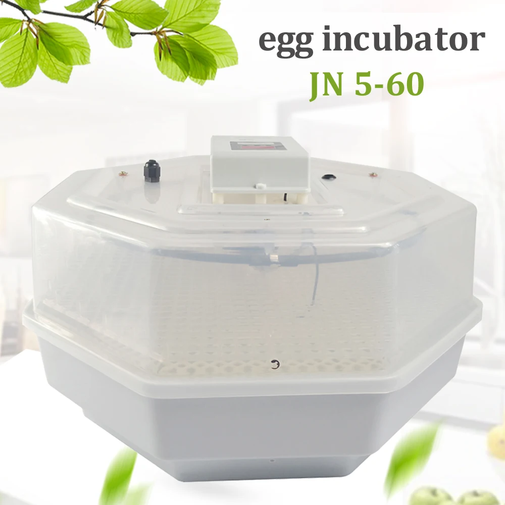 Высокое качество Электрический 60 яиц инкубатор домашнего использования Птицы Инкубатория машина промышленный яичный инкубатор