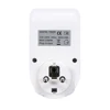 220v AC 50Hz Timer Switch Digital Plug-in Power Socket Energy Saving Programmable Setting of Clock/ On/ Off Time for Home 3