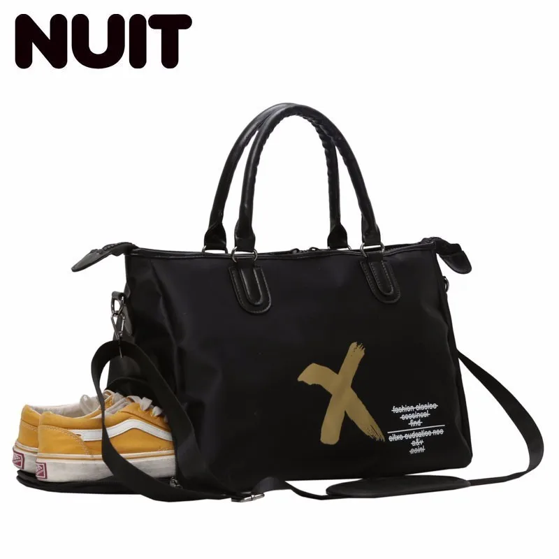 

Woman Nylon Travelling Handbag Woman Luggage Duffle Bag Man Letter Travelling Bags Tourism Male And Female Designers Travel Bag