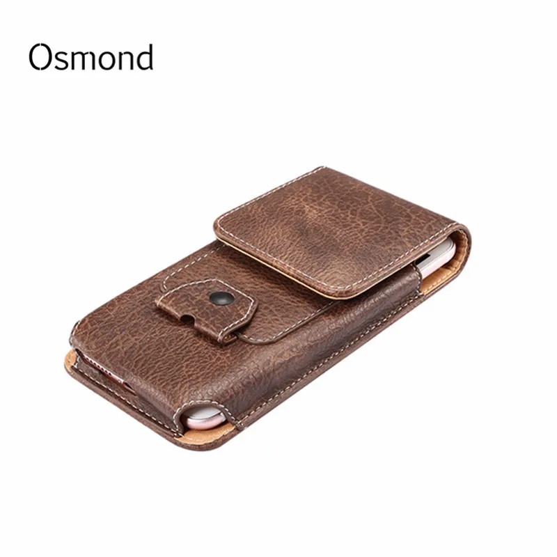 

Male PU Leather Waist Bag Leisure Vintage Waist Packs Fanny Pack Mini Multi-functional Phone Case Wallet Crossbody Bag For Men